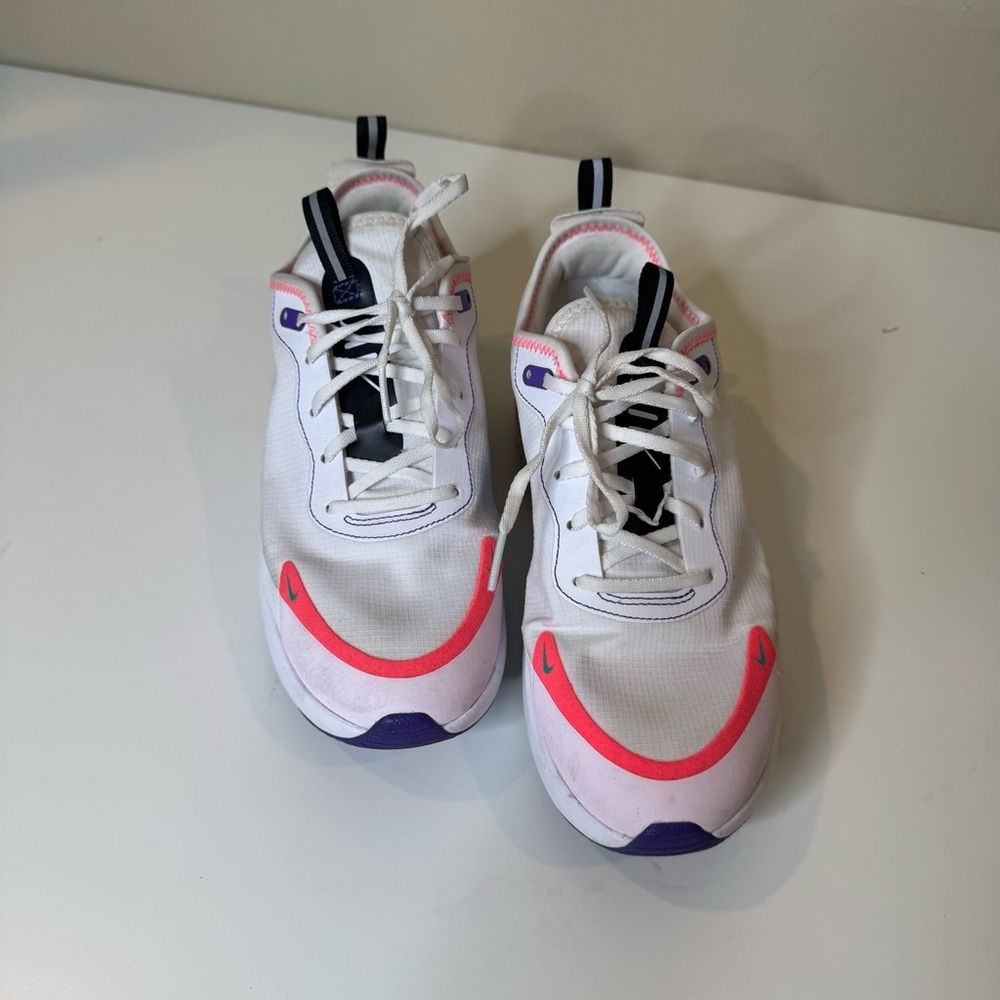 Nike Womens Air Max Dia White Running Shoes Sneakers Size 8